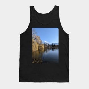 Reflection on the pond Tank Top